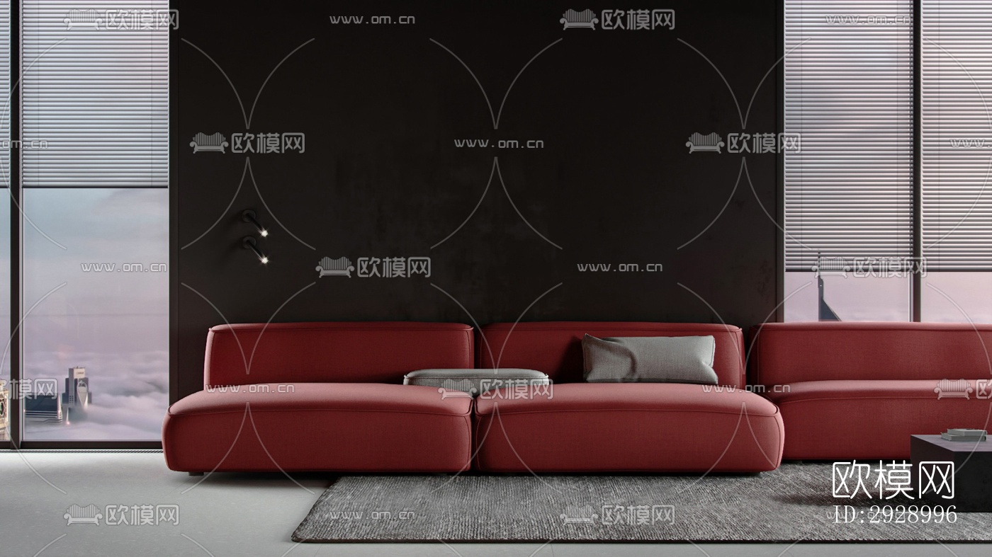 高级灰平层效果图下载（渲染图11）