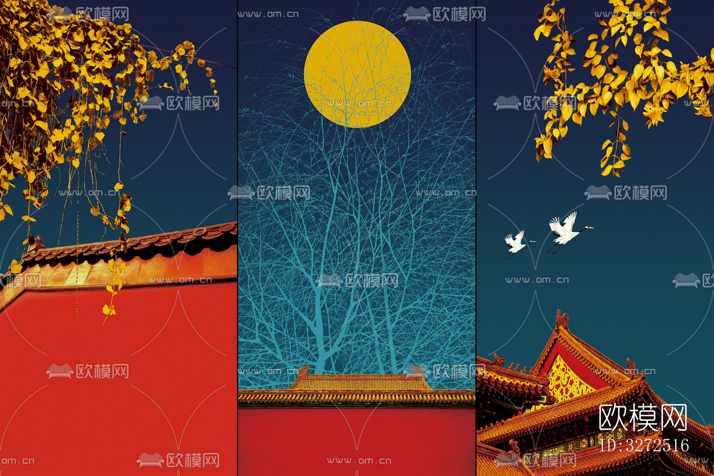 新中式装饰画下载