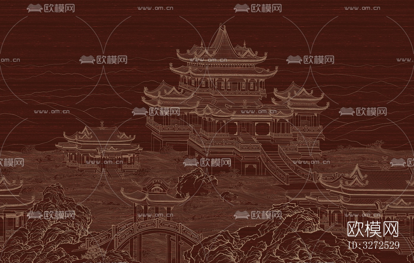 新中式装饰画下载