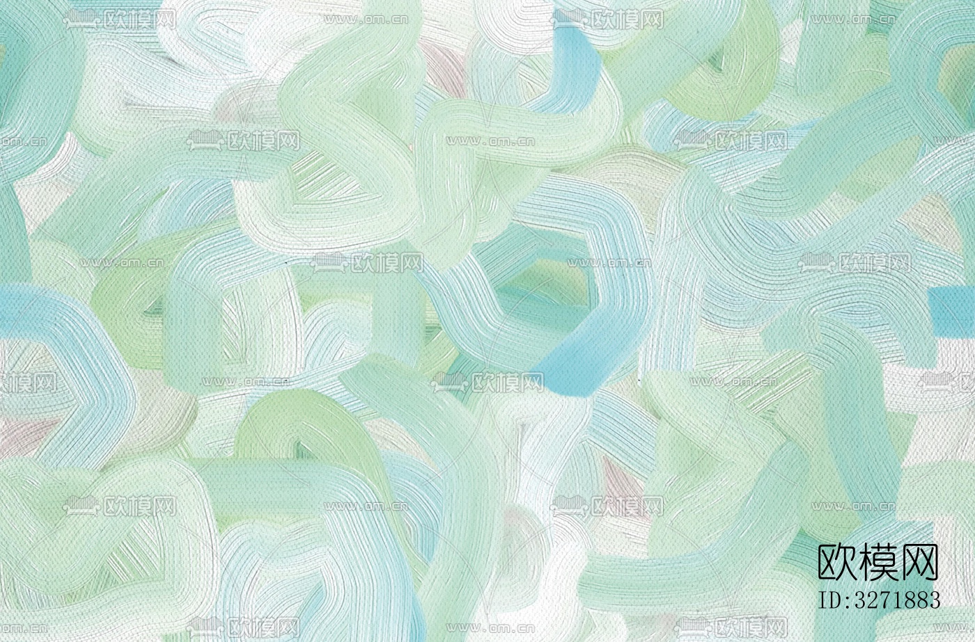 绿色几何壁纸下载