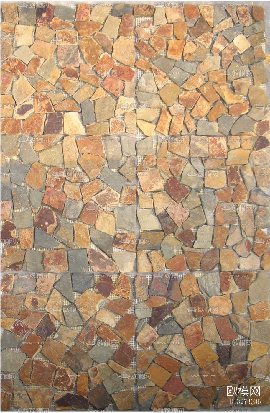 地面砖文化石石材马赛克拼贴下载（渲染图9）