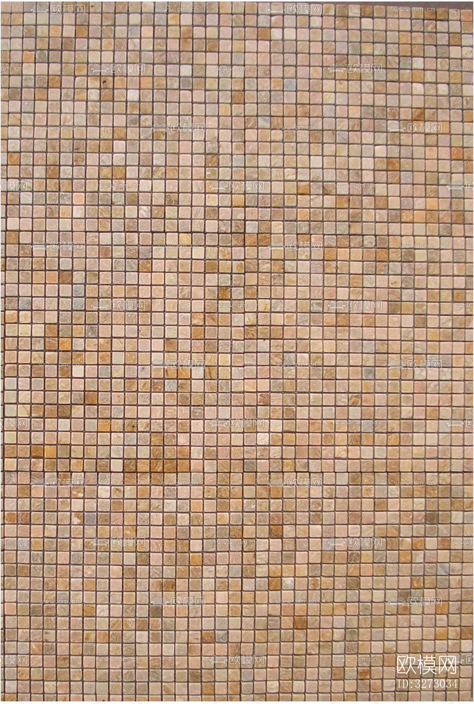 地面砖文化石石材马赛克拼贴下载（渲染图9）