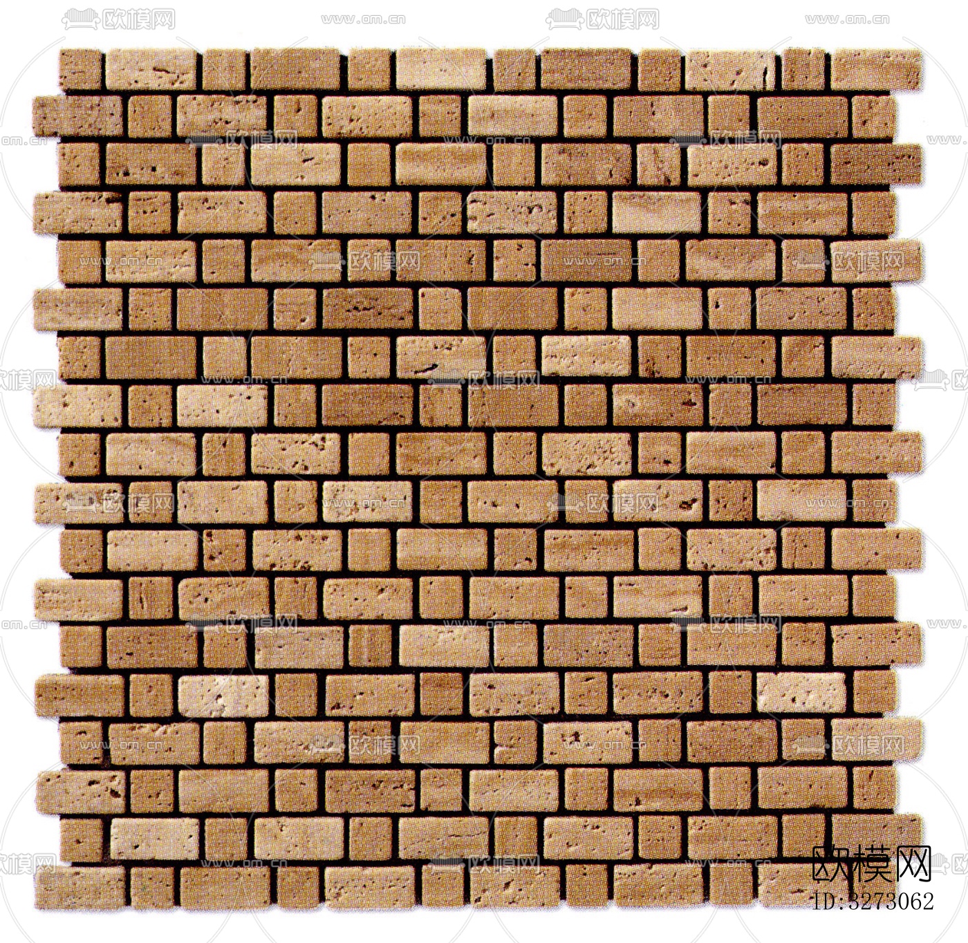 地面砖文化石石材马赛克拼贴下载（渲染图10）