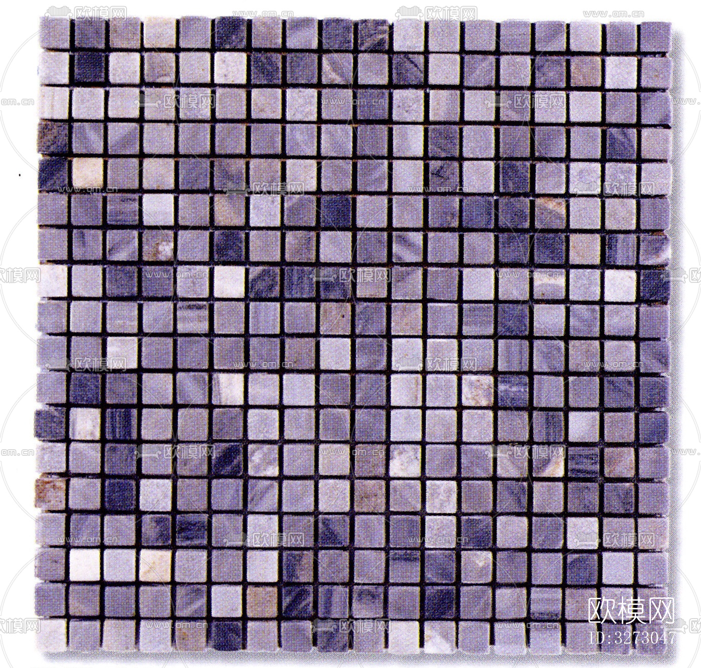 地面砖文化石石材马赛克拼贴下载（渲染图9）