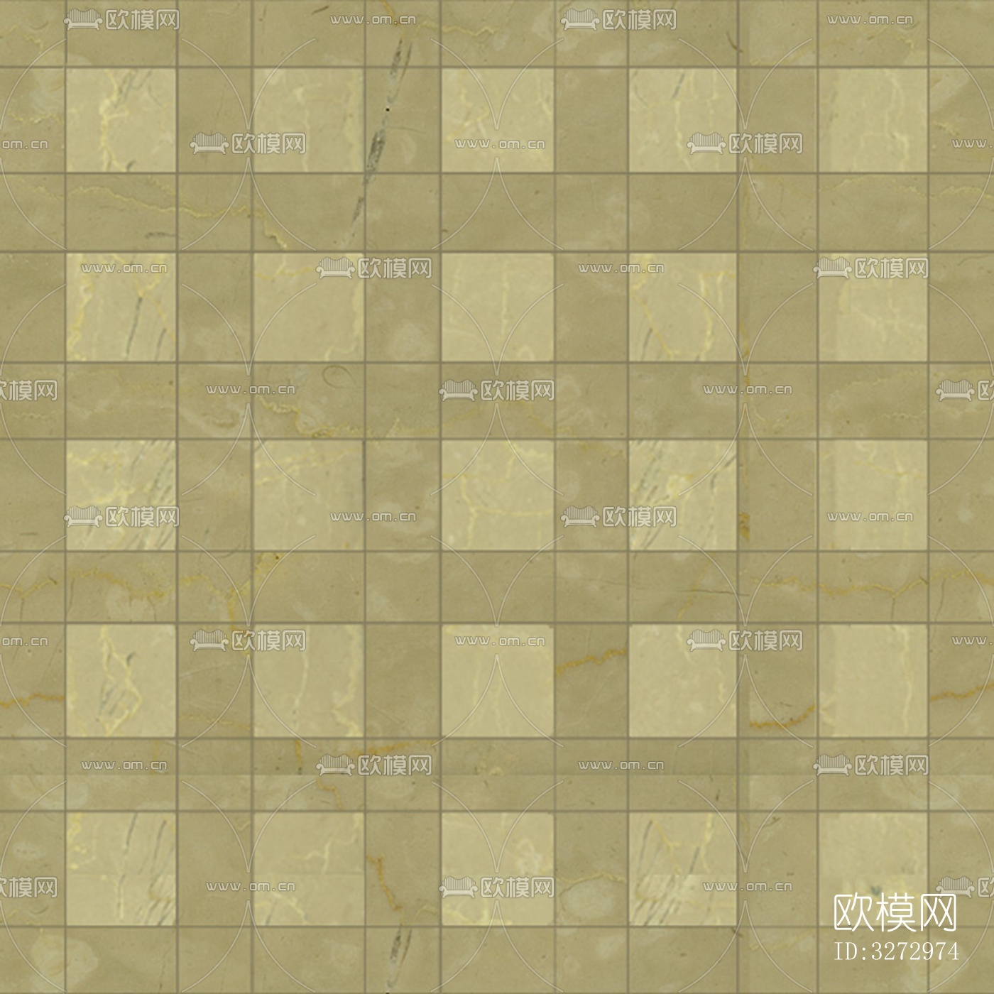 室外石材地面拼花地砖下载（渲染图6）