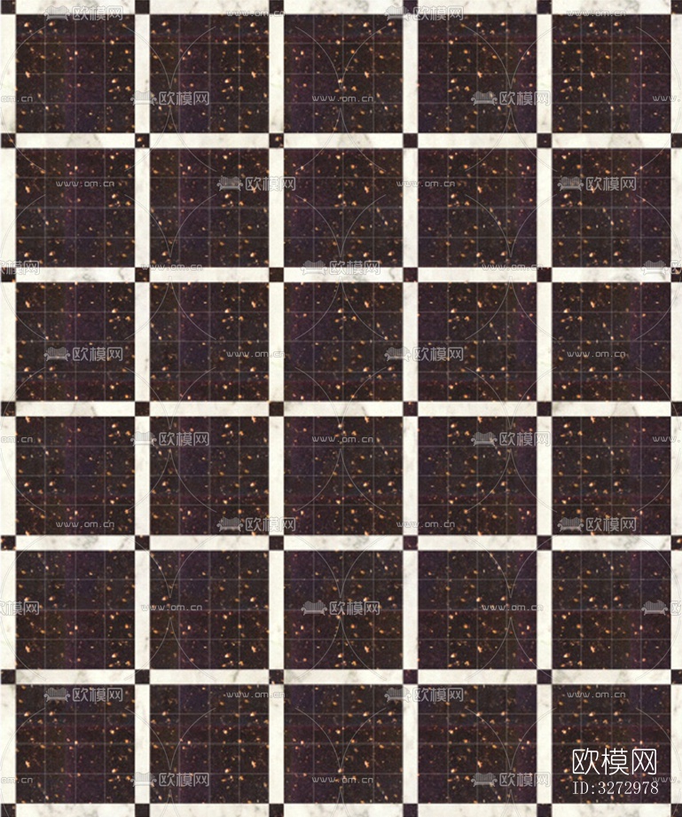 室外石材地面拼花地砖下载（渲染图8）