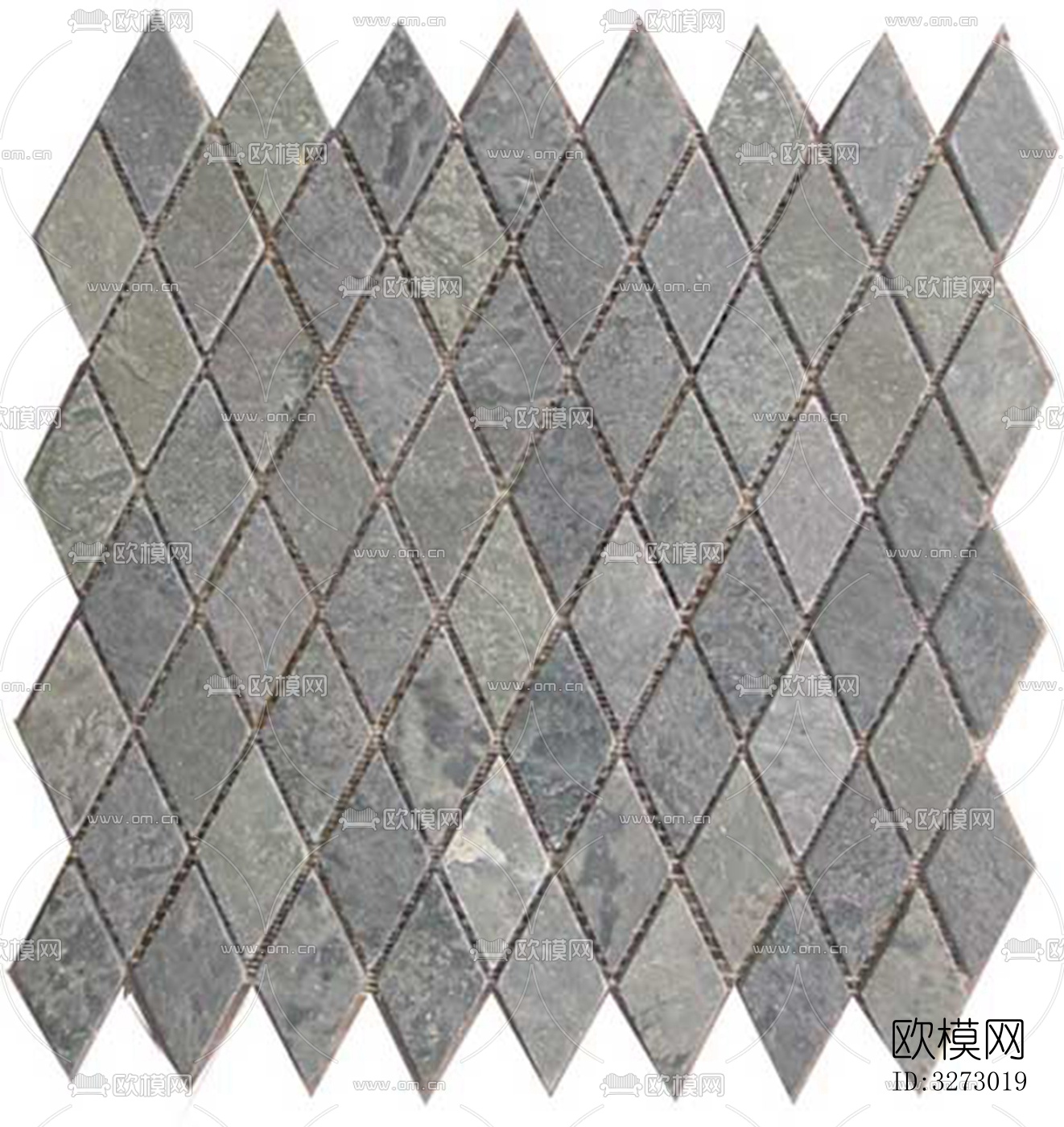 文化石石材马赛克拼贴下载（渲染图1）