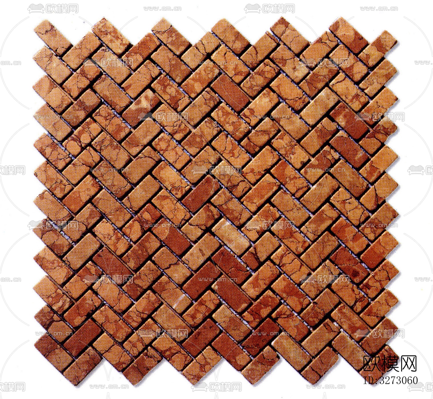 地面砖文化石石材马赛克拼贴下载（渲染图8）