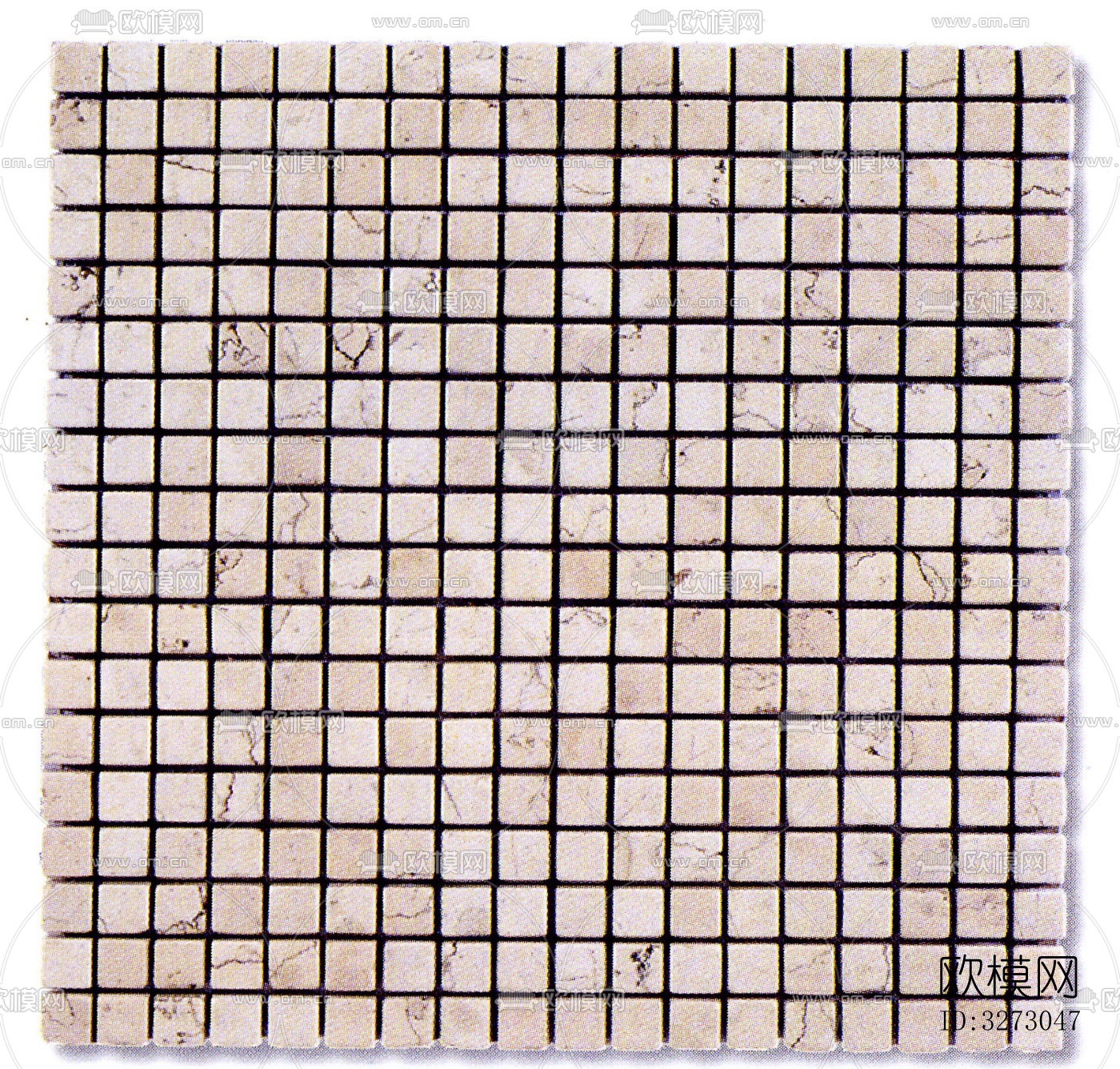 地面砖文化石石材马赛克拼贴下载（渲染图7）