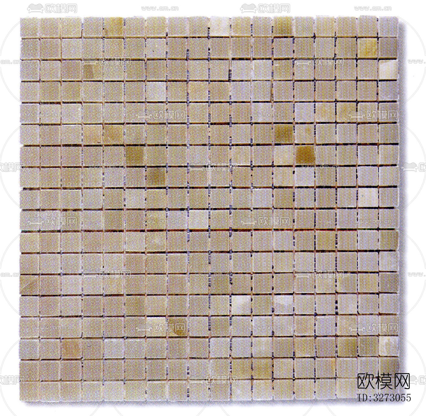 地面砖文化石石材马赛克拼贴下载（渲染图6）