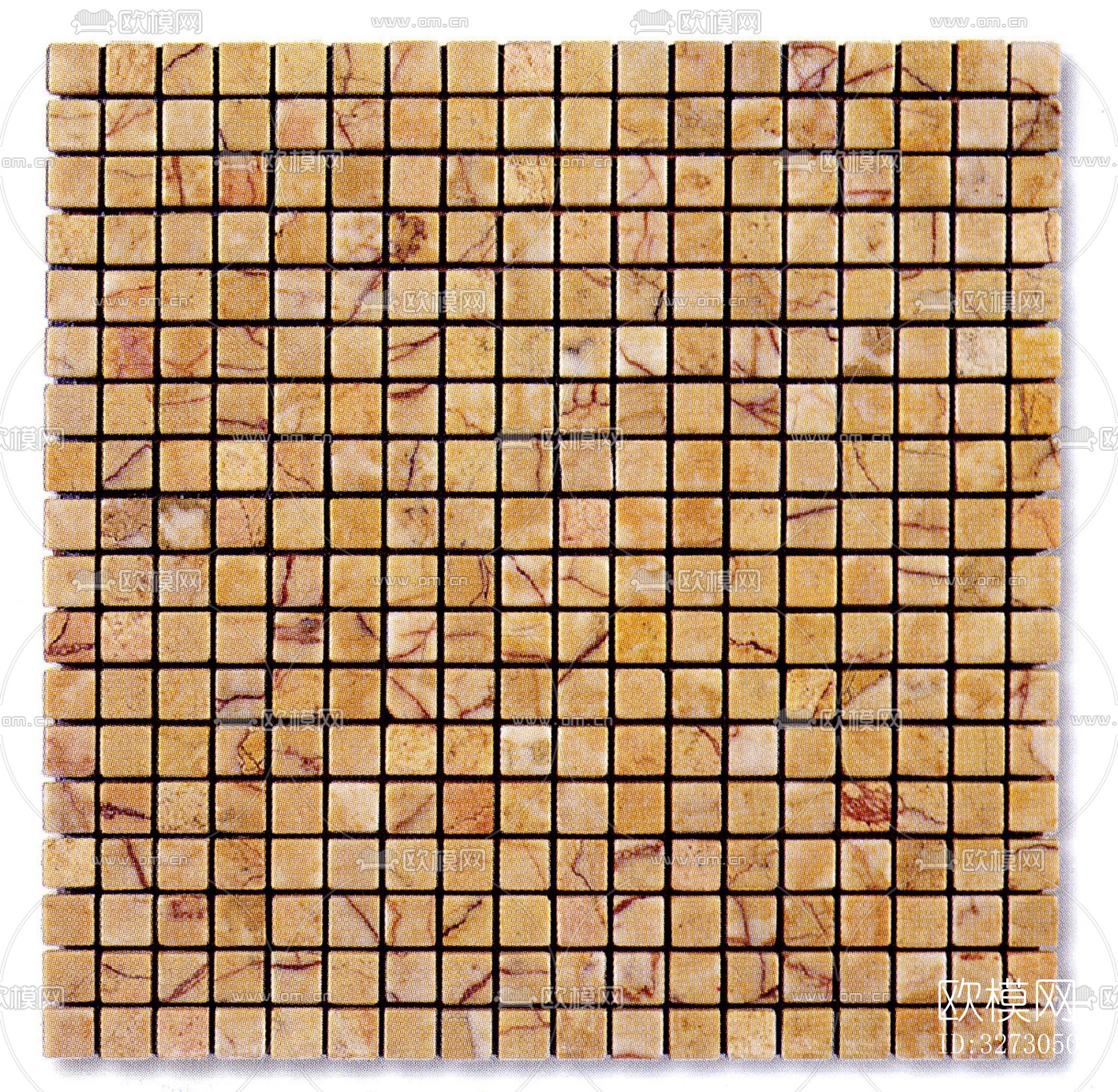 地面砖文化石石材马赛克拼贴下载（渲染图4）