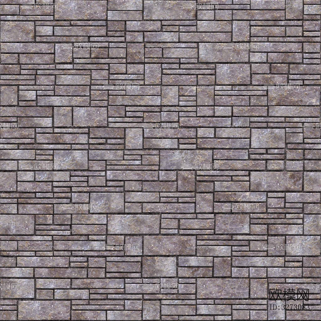 石材挡墙毛石墙下载（渲染图8）