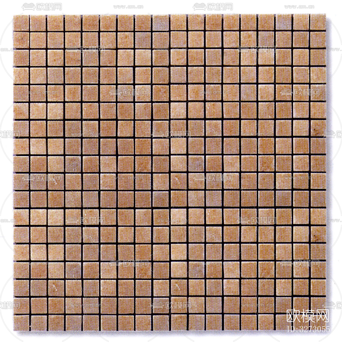 地面砖文化石石材马赛克拼贴下载（渲染图4）