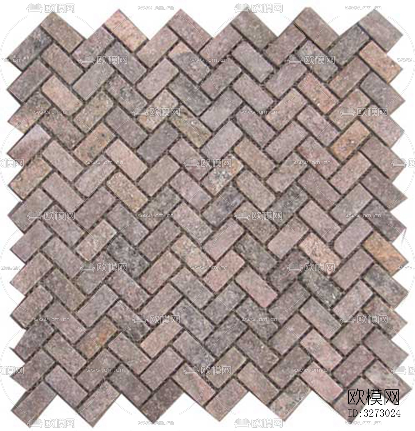 文化石石材马赛克拼贴下载（渲染图6）