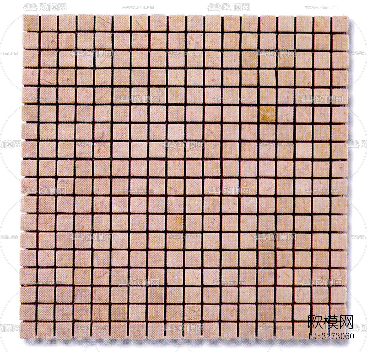 地面砖文化石石材马赛克拼贴下载（渲染图5）