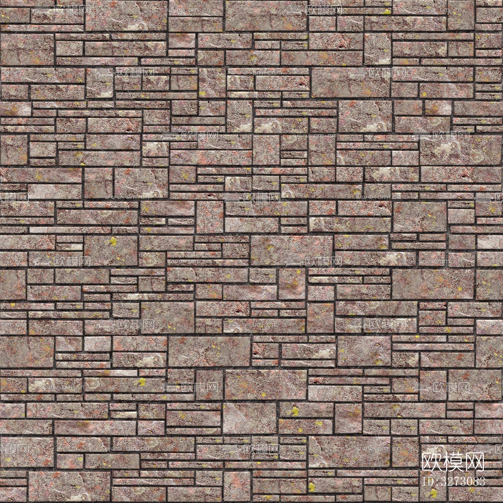 石材挡墙毛石墙下载（渲染图7）