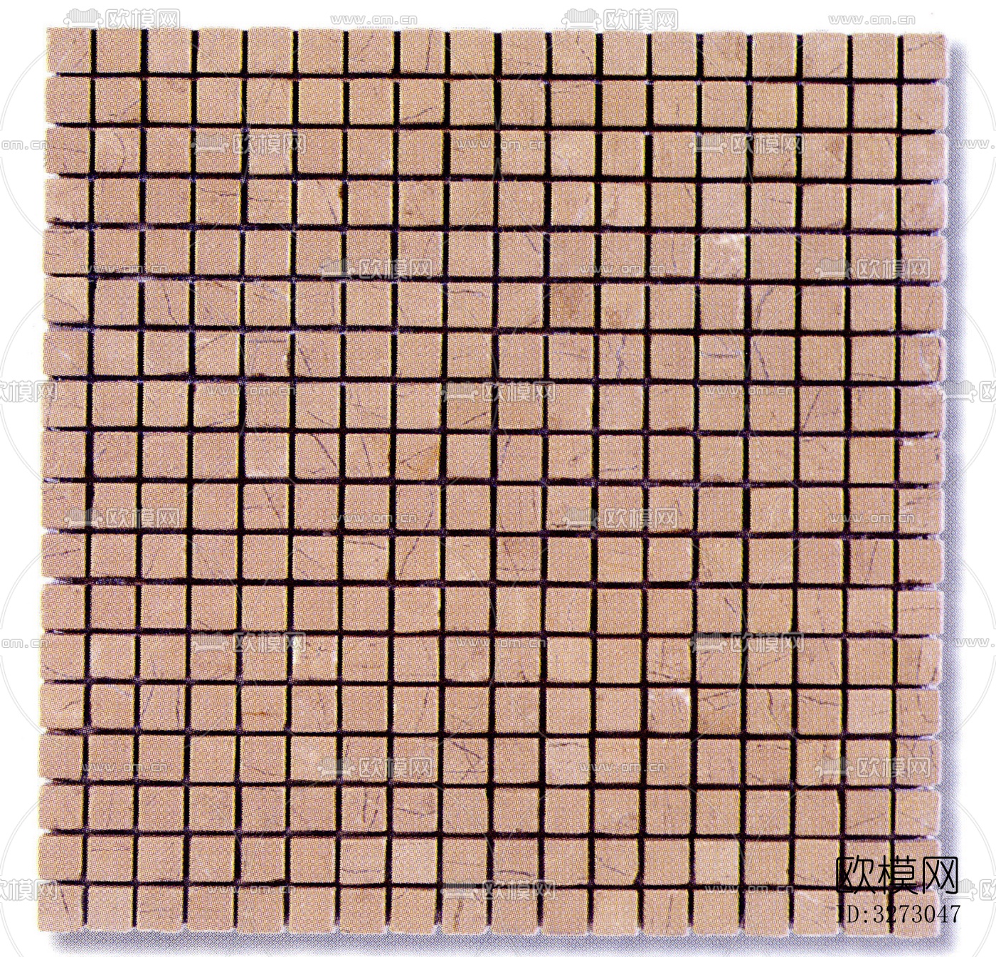 地面砖文化石石材马赛克拼贴下载（渲染图5）