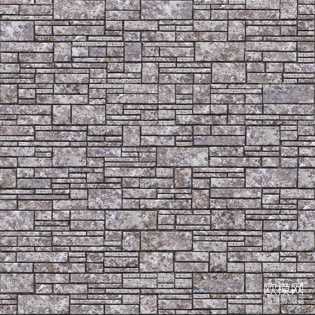 石材挡墙毛石墙下载（渲染图6）