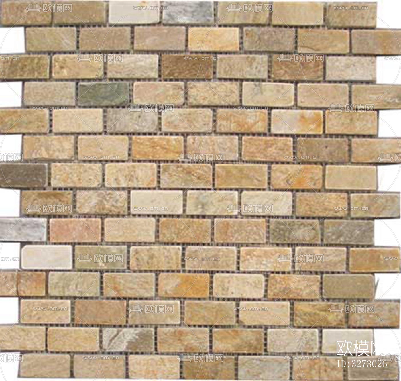 地面砖文化石石材马赛克拼贴下载（渲染图7）