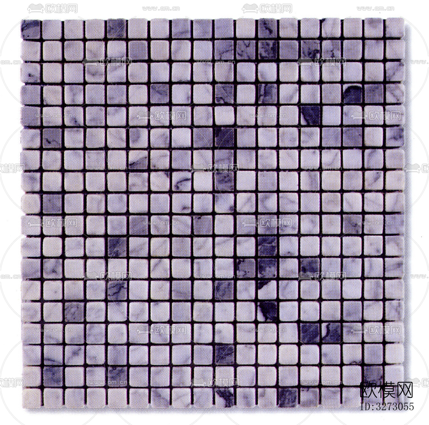 地面砖文化石石材马赛克拼贴下载（渲染图1）