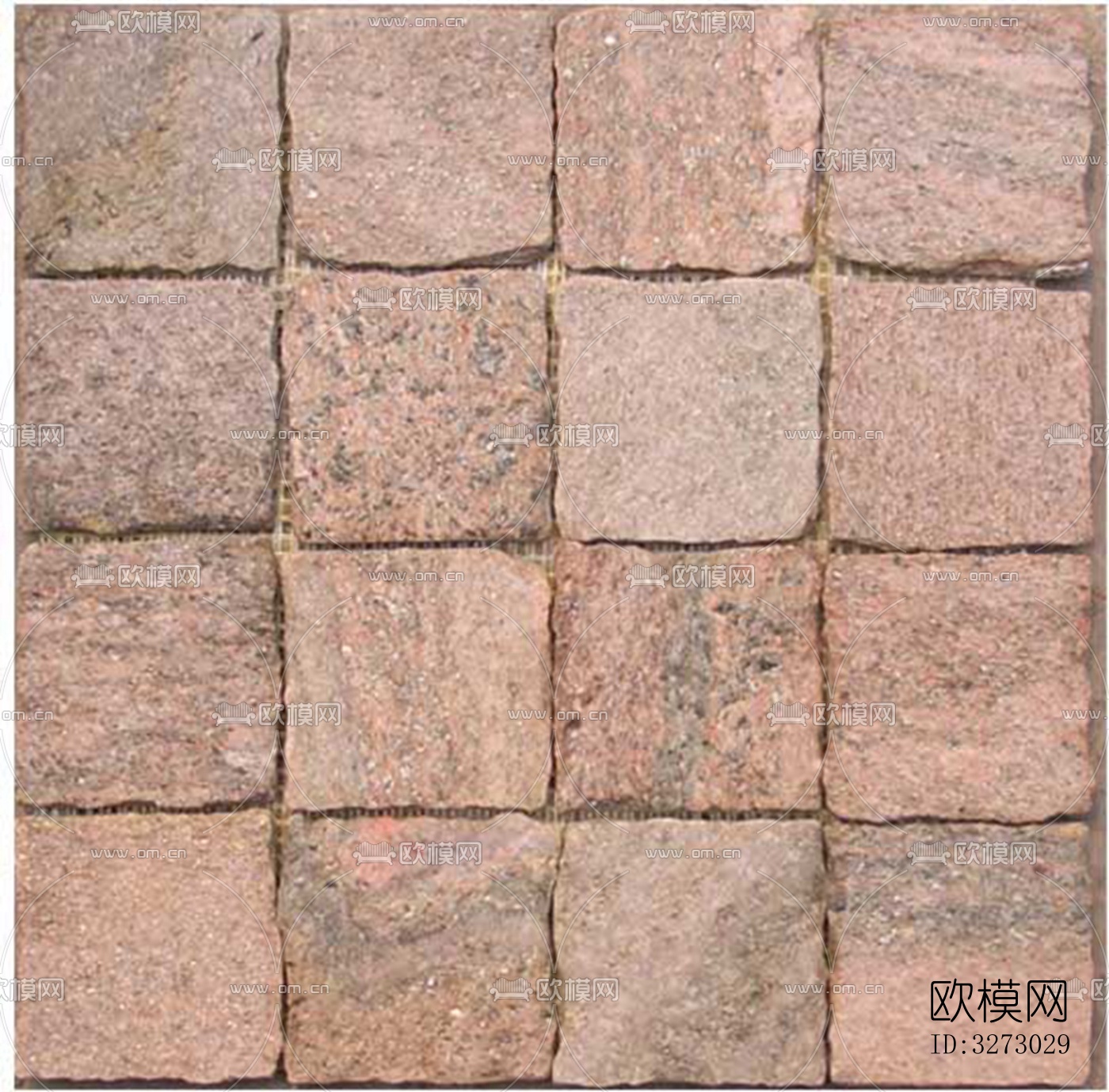 地面砖文化石石材马赛克拼贴下载（渲染图3）