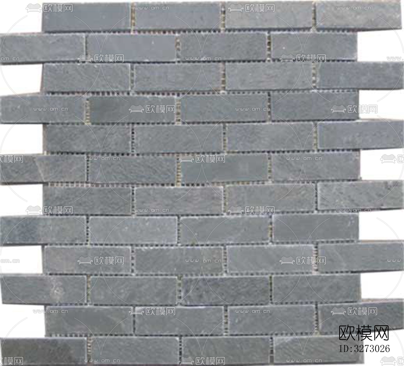 地面砖文化石石材马赛克拼贴下载（渲染图2）