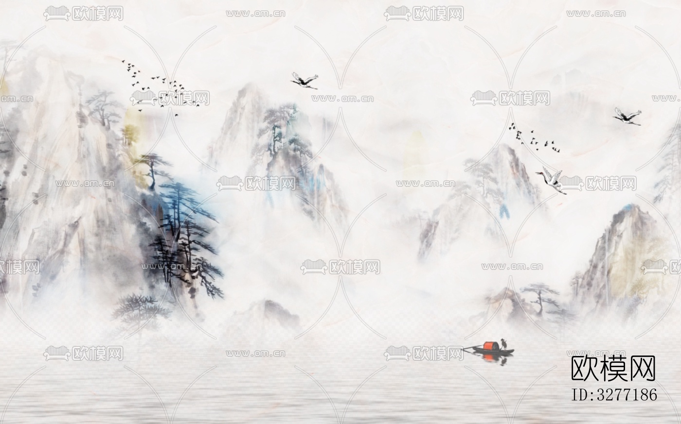 中式山水壁纸下载