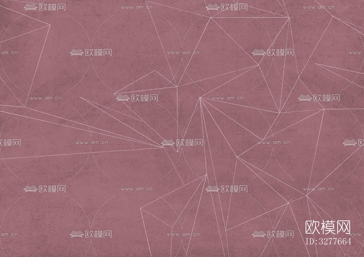 红色几何壁纸下载