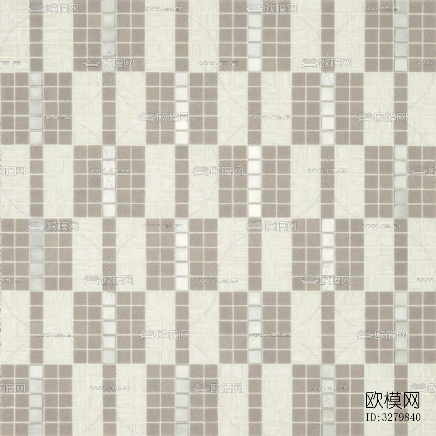 马赛克拼花砖图案下载（渲染图4）