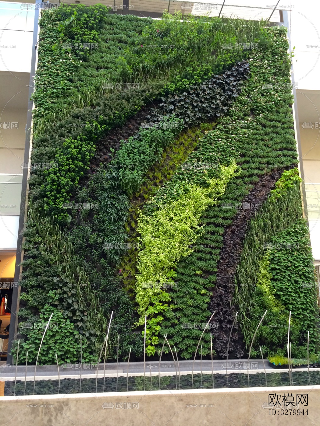 植物墙装饰下载（渲染图8）