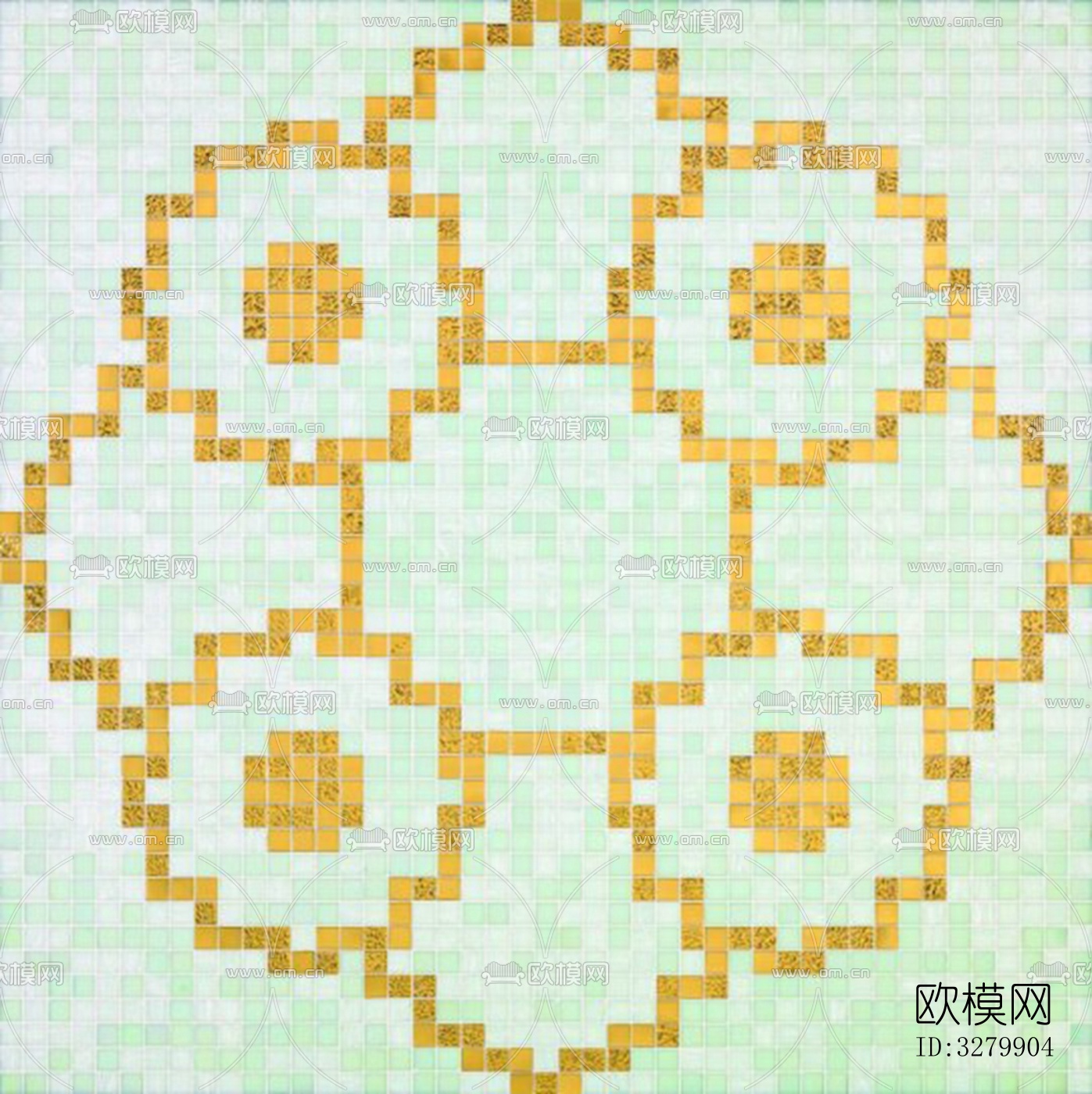 马赛克拼花砖图案下载（渲染图5）