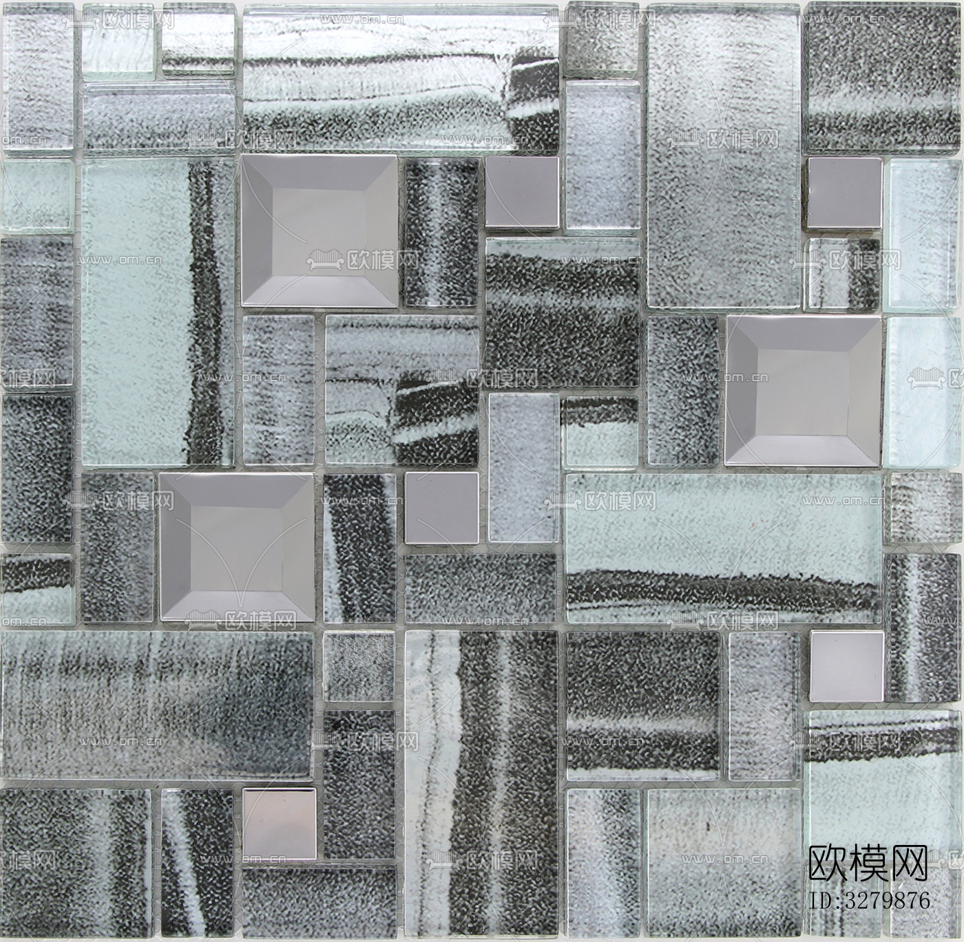 马赛克拼花砖图案下载（渲染图2）