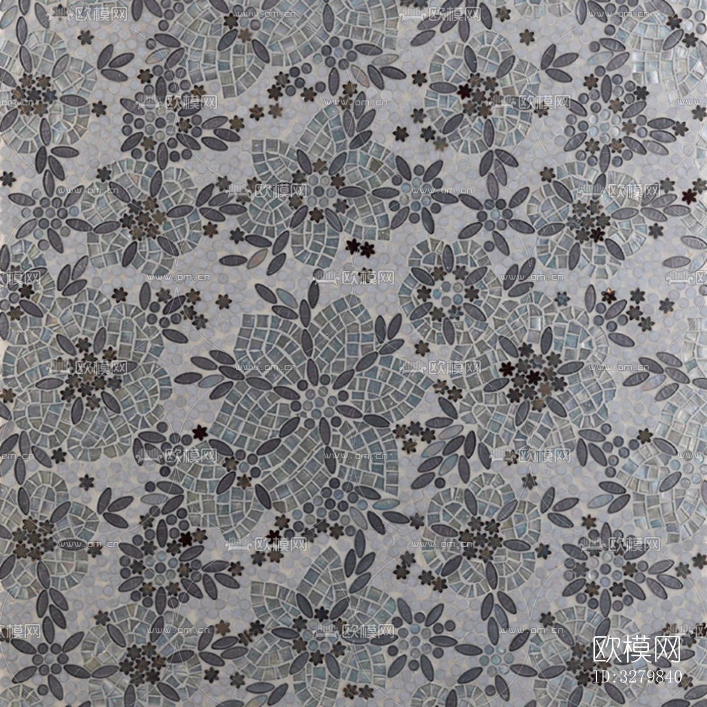 马赛克拼花砖图案下载（渲染图9）