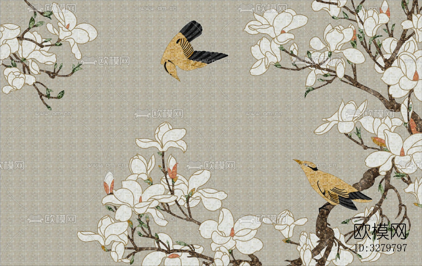 马赛克拼花图案下载（渲染图6）