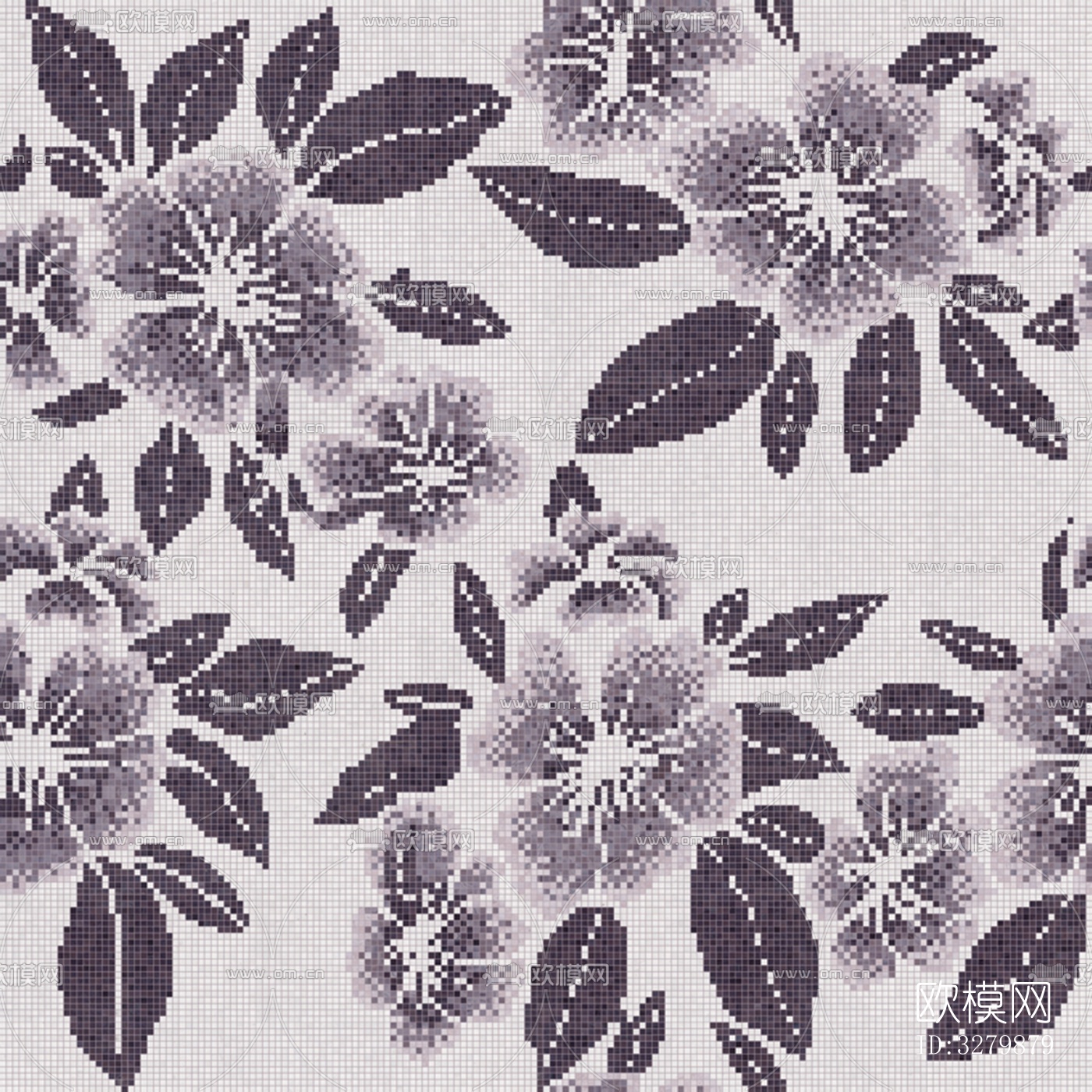 马赛克拼花砖图案下载（渲染图4）