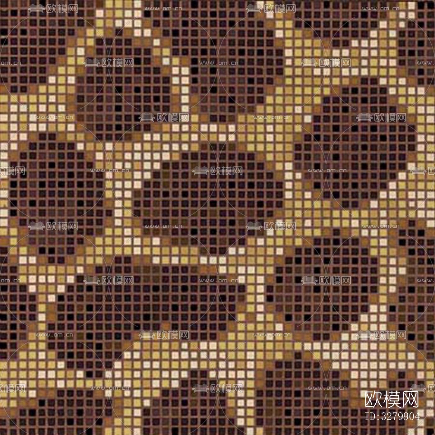 马赛克拼花砖图案下载（渲染图4）