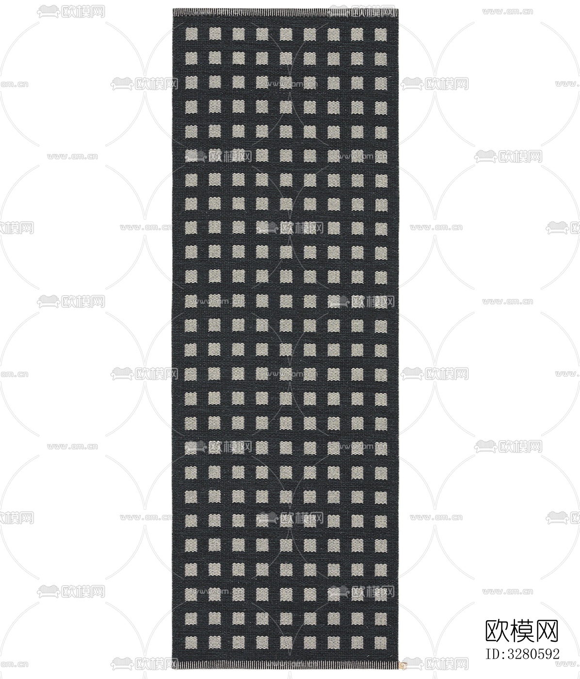 黑灰格子地毯下载