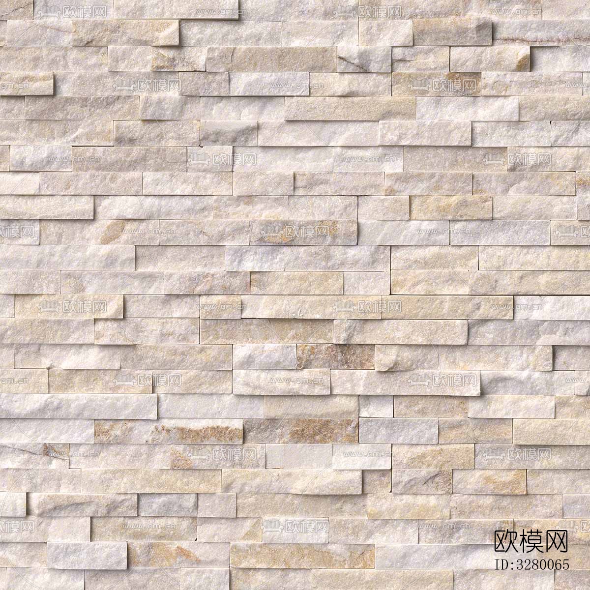 文化石墙面材质下载（渲染图3）
