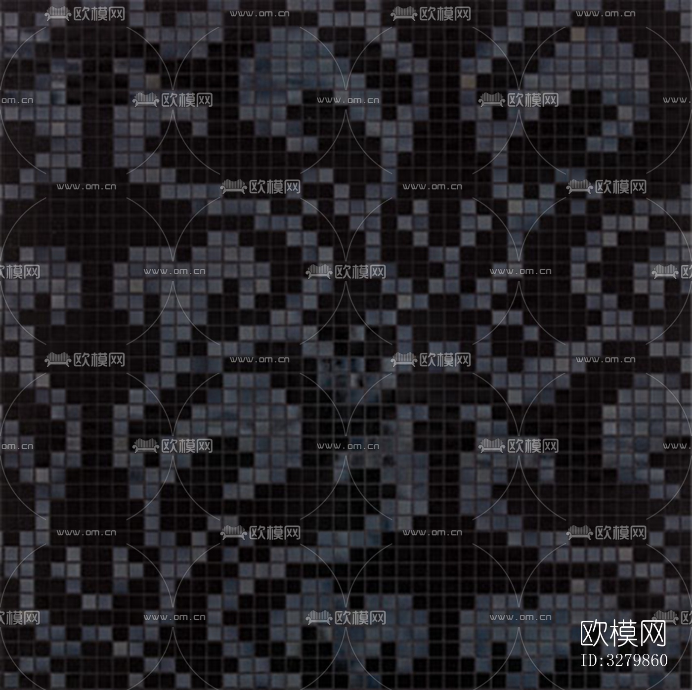 马赛克拼花砖图案下载（渲染图7）