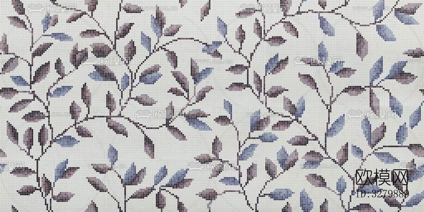 马赛克拼花砖图案下载（渲染图5）