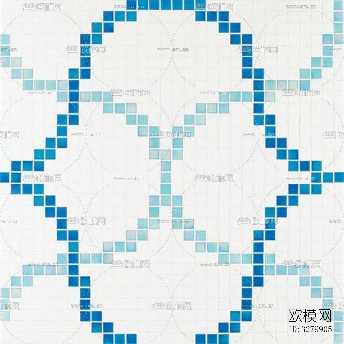 马赛克拼花砖图案下载（渲染图8）