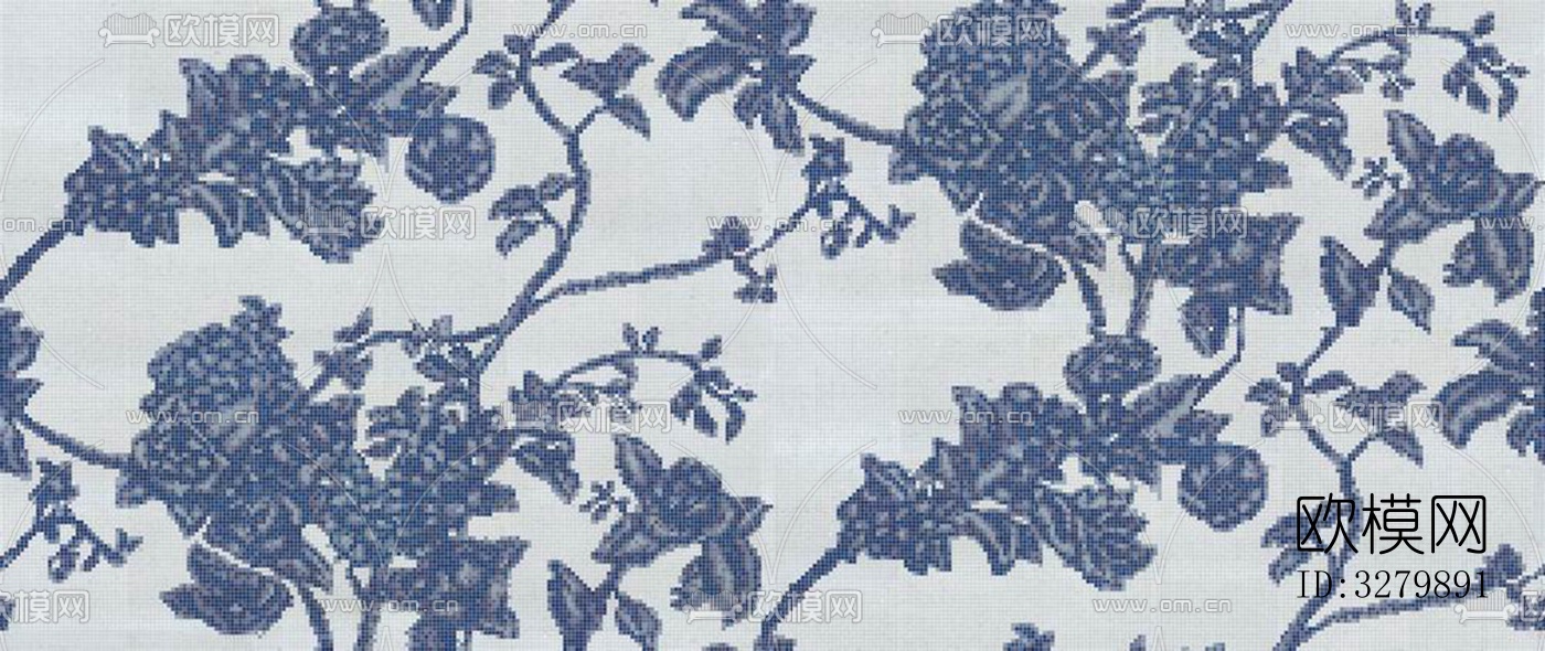 马赛克拼花砖图案下载（渲染图8）