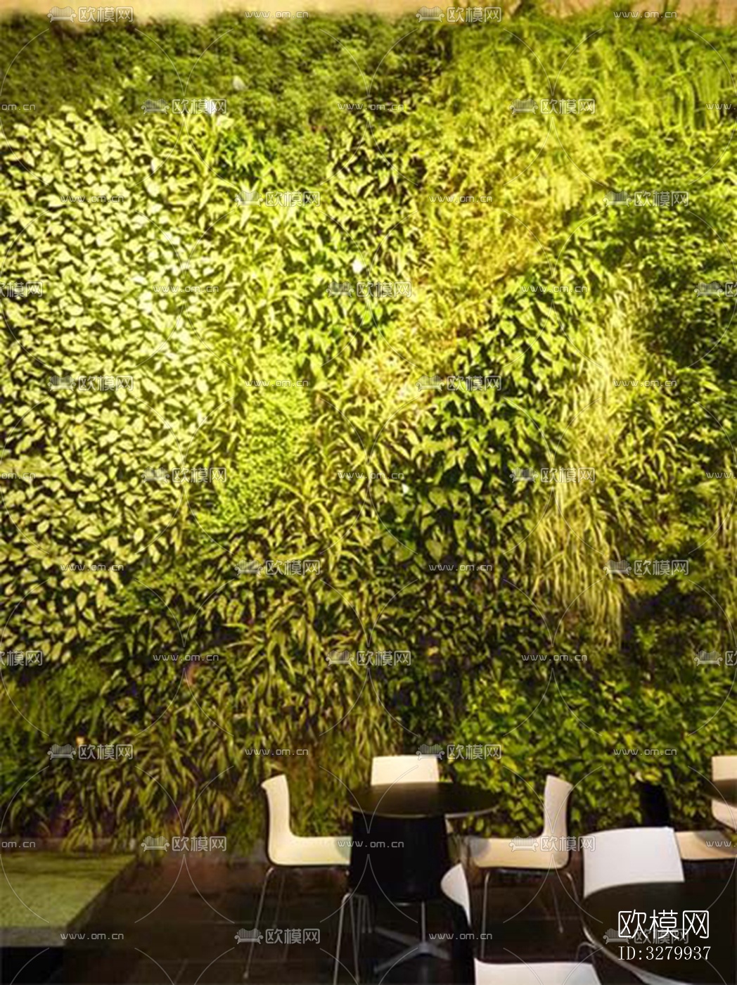 植物墙装饰下载（渲染图7）