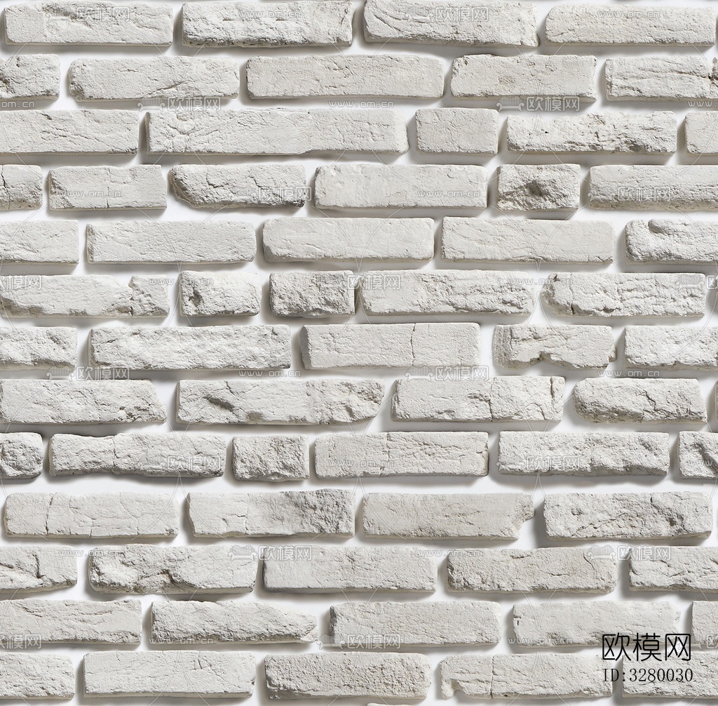 文化石砖石墙面材质下载（渲染图4）