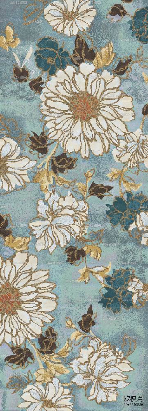 马赛克拼花砖图案下载（渲染图9）