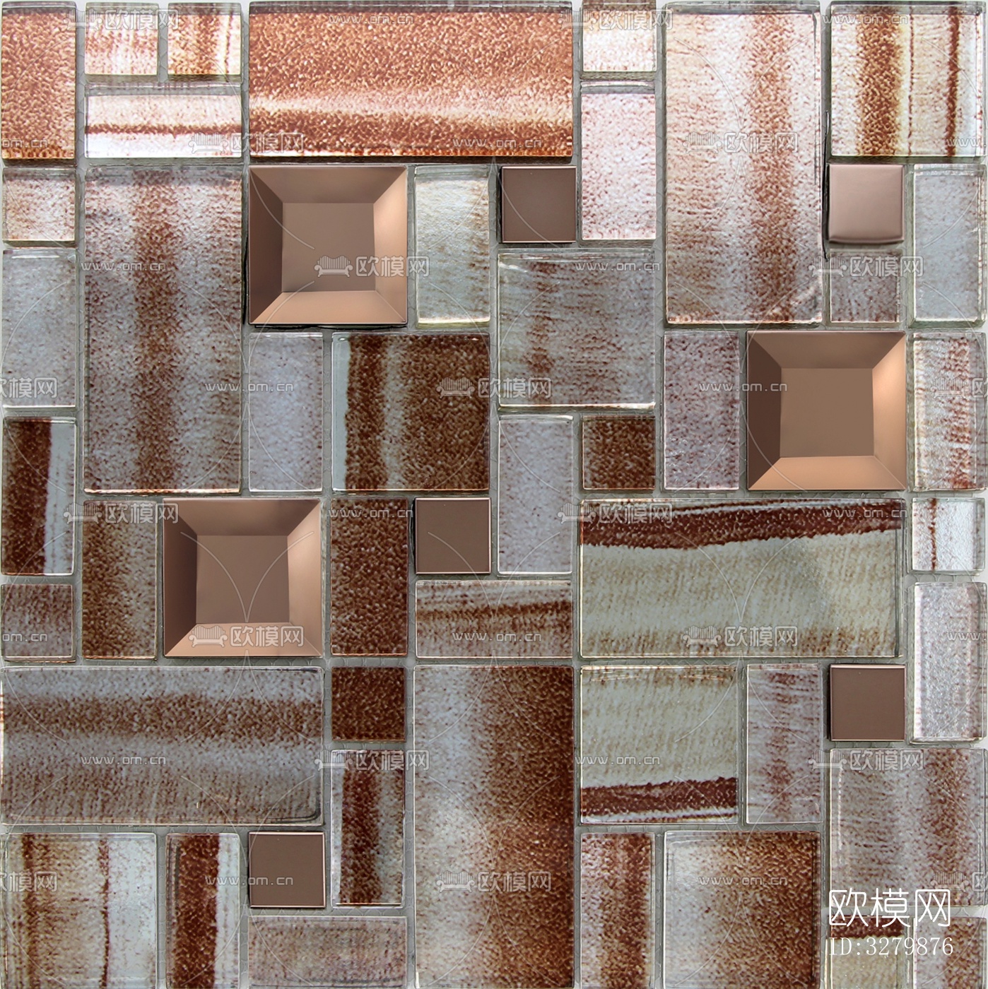 马赛克拼花砖图案下载（渲染图3）