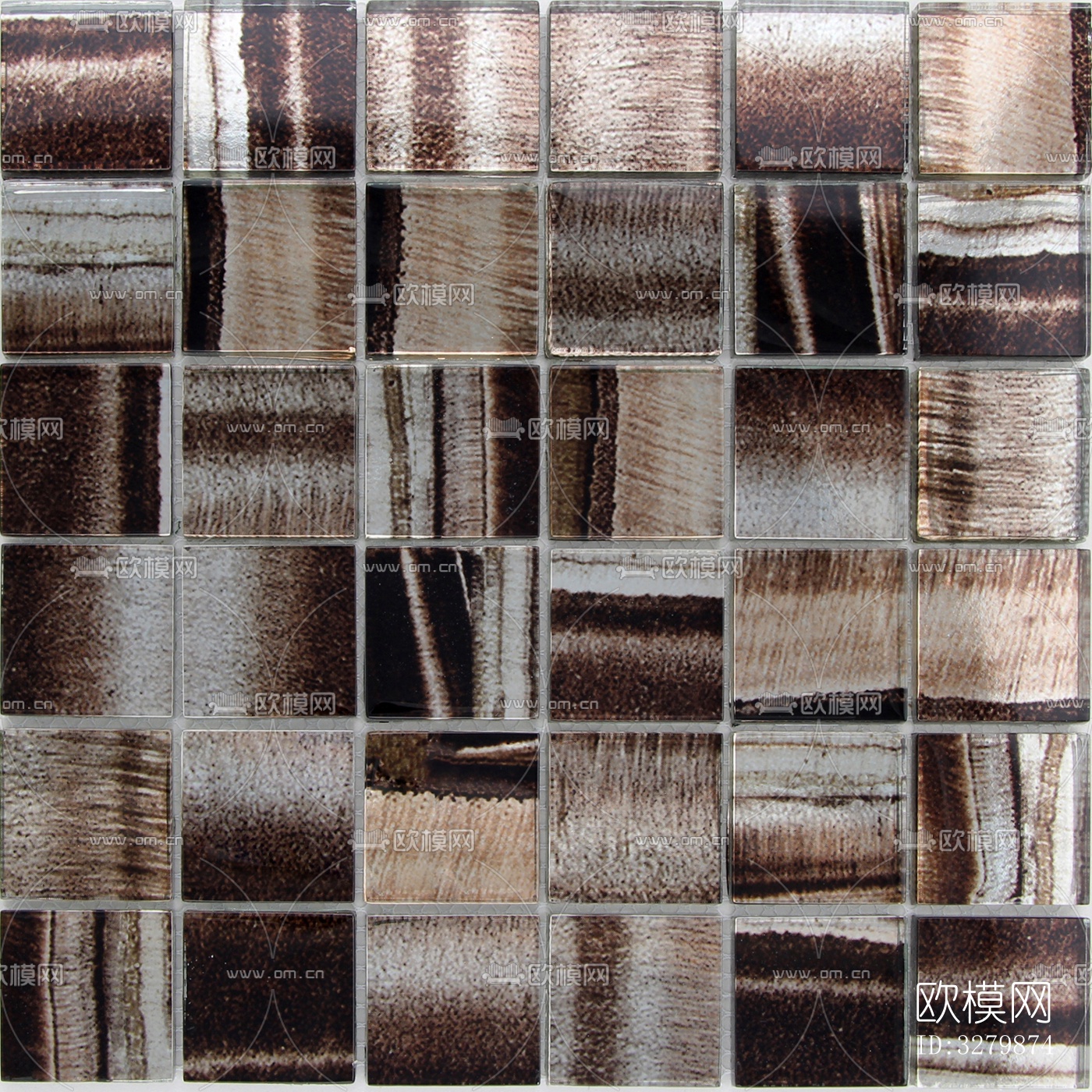 马赛克拼花砖图案下载（渲染图3）