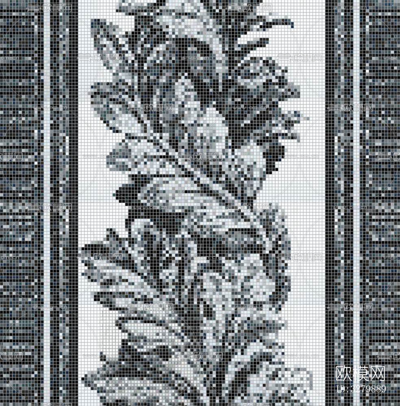 马赛克拼花砖图案下载（渲染图8）
