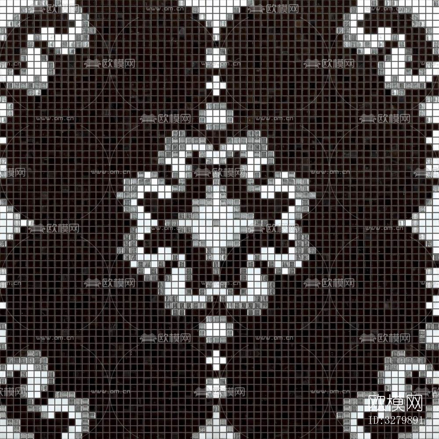 马赛克拼花砖图案下载（渲染图5）