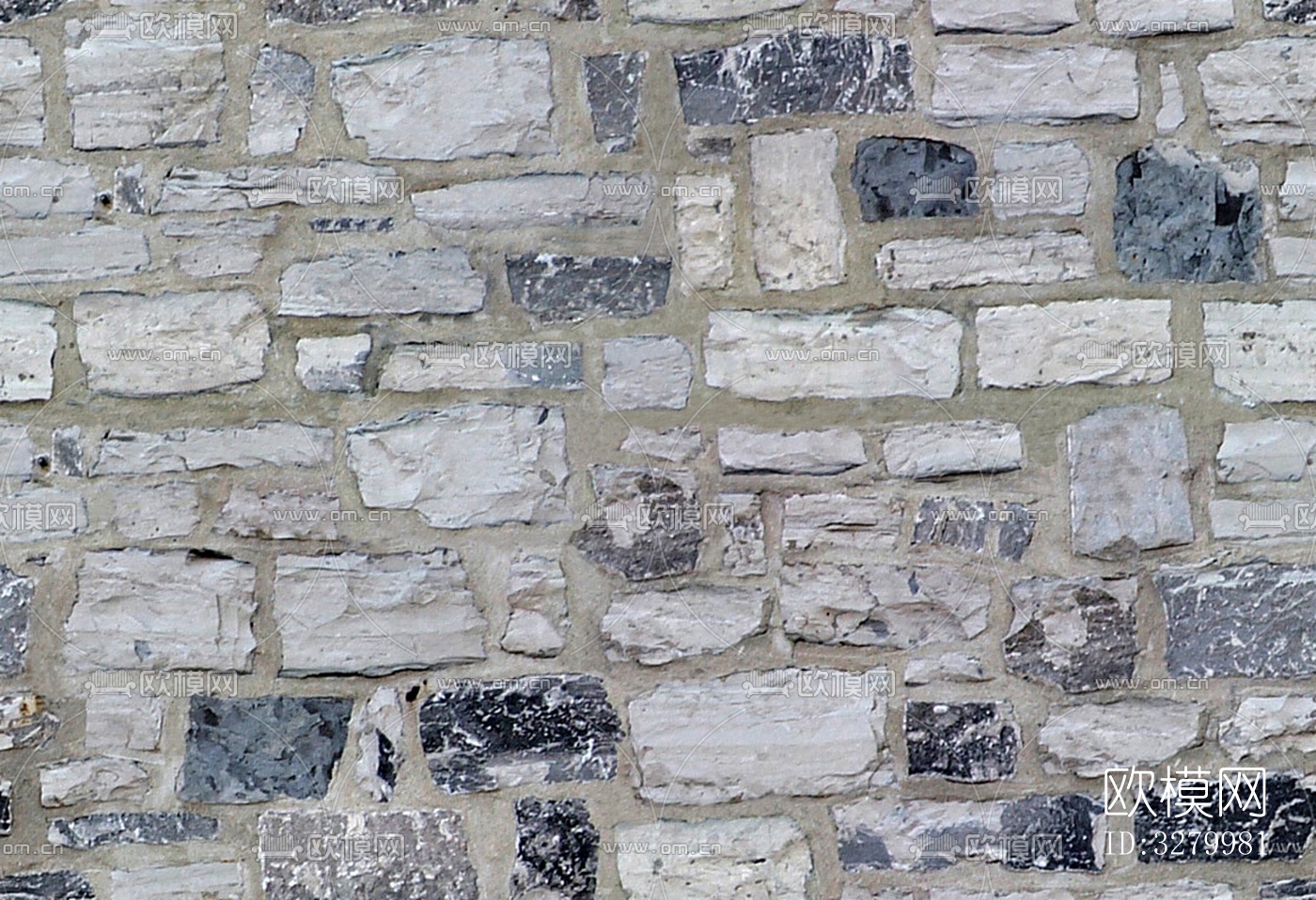 文化石墙面材质下载（渲染图10）